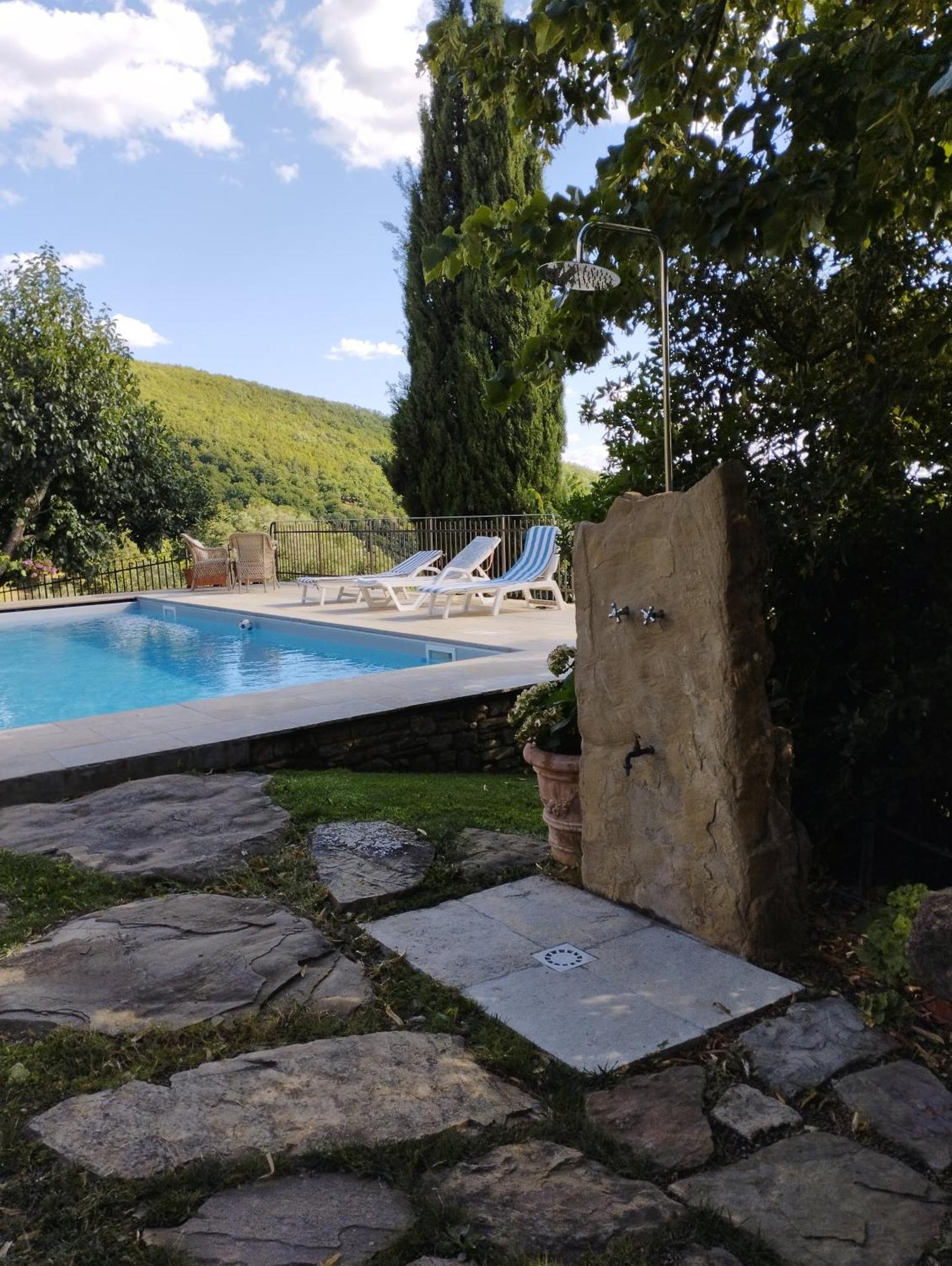 Casa Renacci Villa Subbiano Exteriör bild